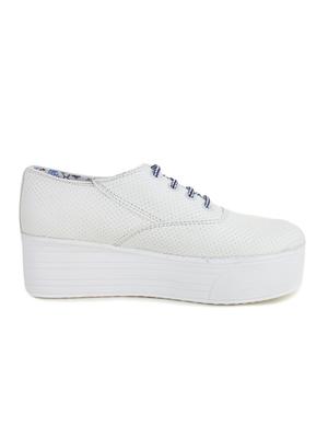 white fabric sneakers - 12206360 - Standard Image - 2