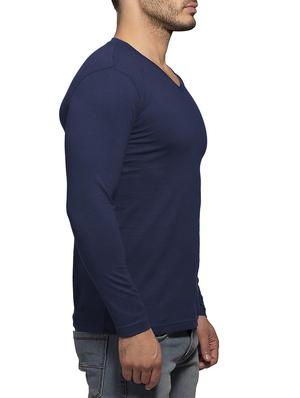 dark blue cotton tshirt - 12247242 - Standard Image - 2