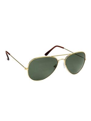 golden metal aviator men sunglass - 12259332 - Standard Image - 2
