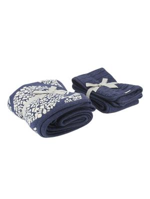 Pluchi Cotton Bed Runner with 2 Cushion Covers Set - 12265898 - Standard Image - 2