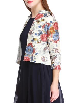 floral paisley summer jacket - 12323656 - Standard Image - 2