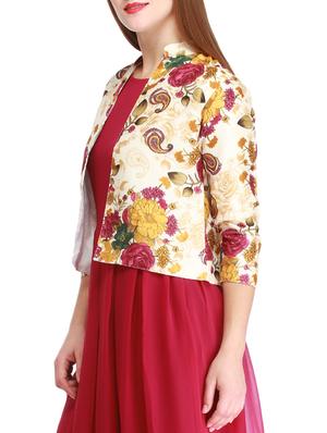 paisley floral summer jacket - 12323657 - Standard Image - 2