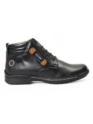 black leather low ankle boot - 12336502 - Standard Image - 2