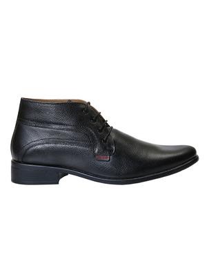 black leather derbies - 12336591 - Standard Image - 2