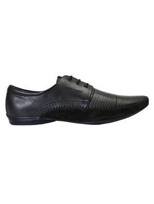 black leather derbies - 12336670 - Standard Image - 2
