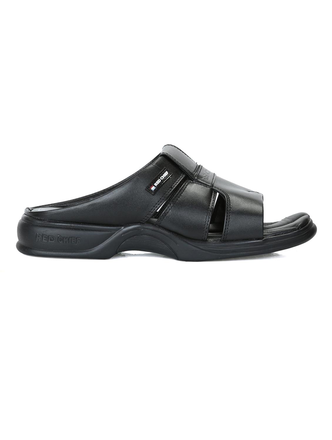 red chief black casual sandals - 12337638 - Zoom Image - 2