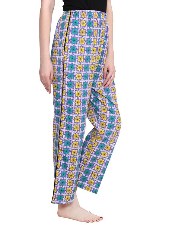 multi colored cotton pajama - 12365654 - Zoom Image - 2