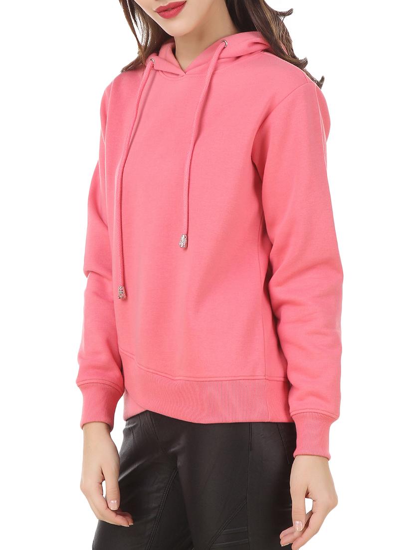pink fleece coat - 12375455 - Zoom Image - 2