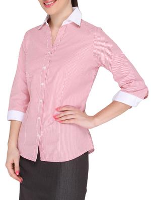pink cotton shirt - 12377210 - Standard Image - 2