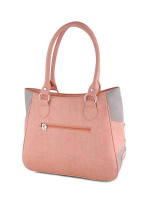 pink leatherette handbag - 12379545 - Standard Image - 2