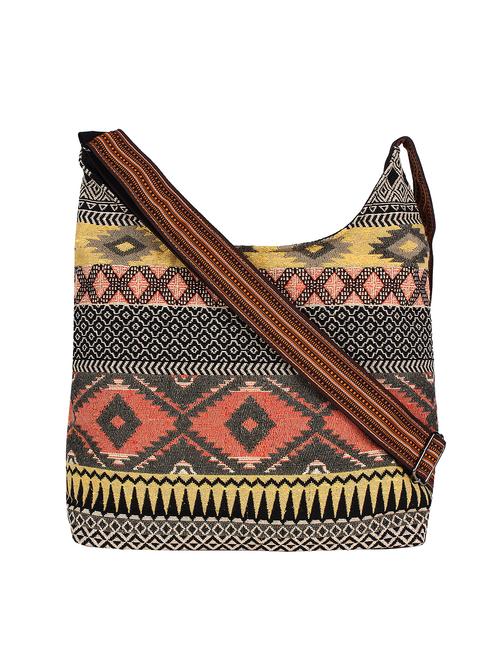 multi cotton sling bag - 12403599 - Standard Image - 1