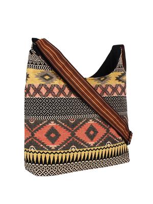 multi cotton sling bag - 12403599 - Standard Image - 5