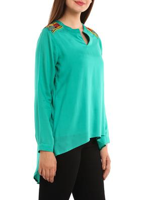 blue viscosehigh low top - 12414646 - Standard Image - 2