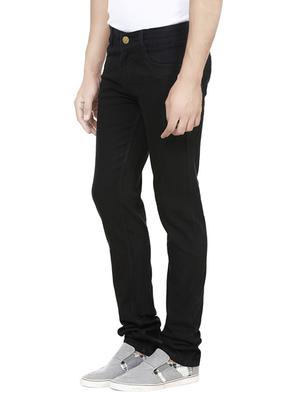 black denim plain jeans - 12422447 - Standard Image - 2