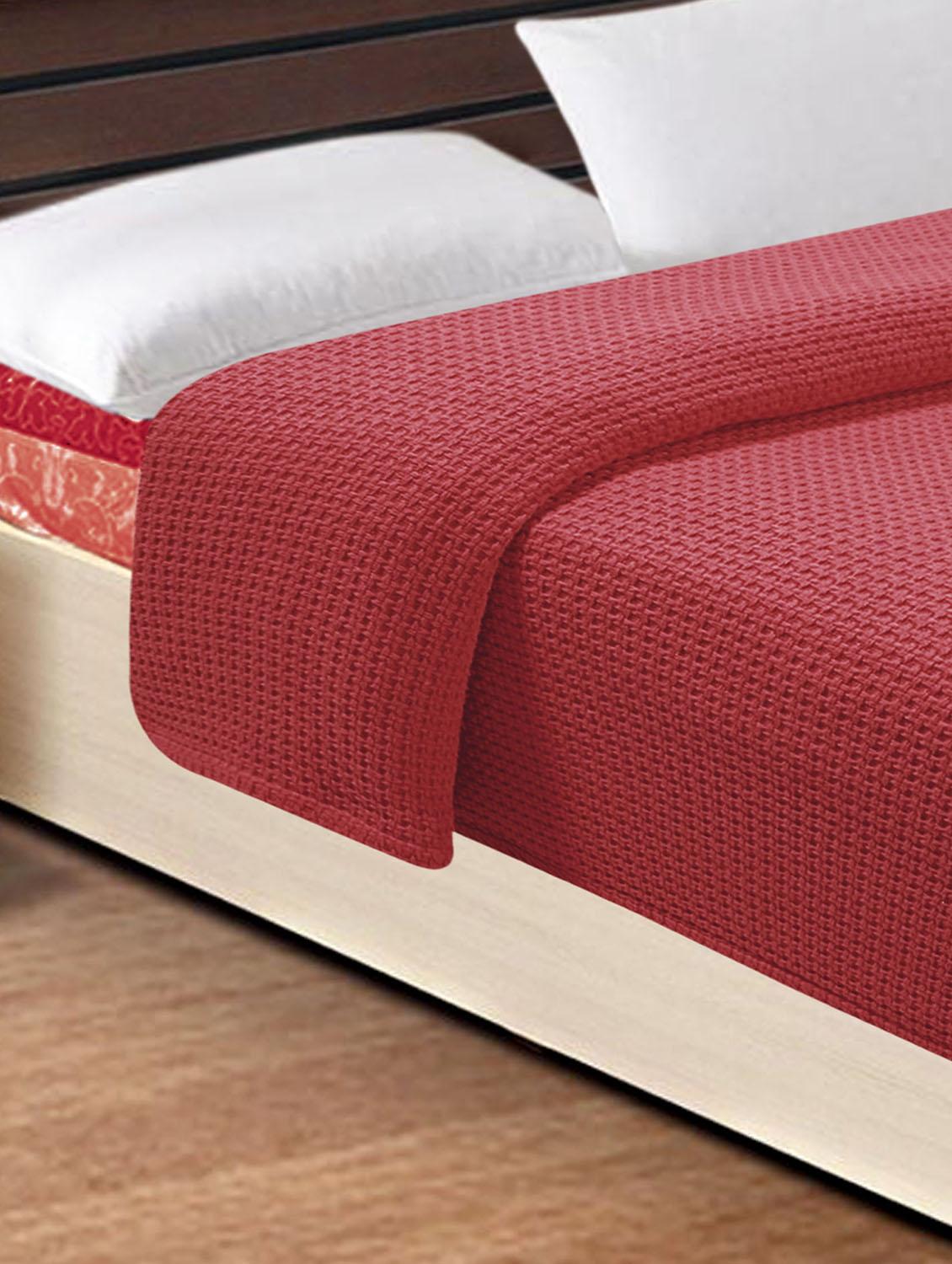 Saral Home Soft Cotton Bed Covers- 240x260 cm - 12431142 - Zoom Image - 2