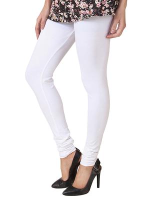 white cotton leggings - 12434788 - Standard Image - 2