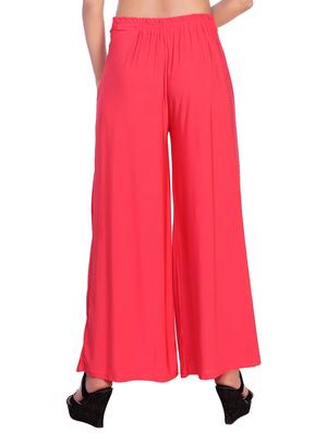pink cotton palazzo - 12441096 - Standard Image - 2