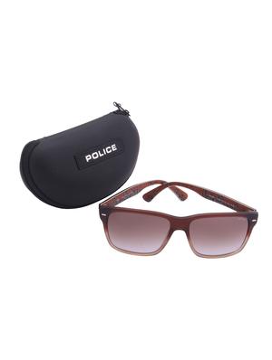 brown plastic wayfarer men sunglass - 12442268 - Standard Image - 5