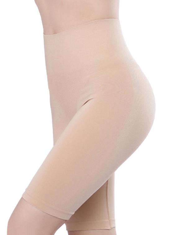 beige cotton shaper thighs - 12456000 - Zoom Image - 2