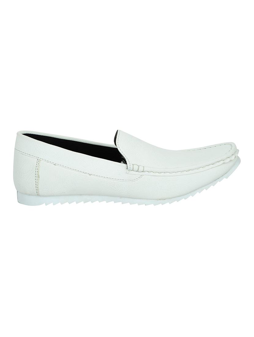 white color, slip on loafers - 12460952 - Zoom Image - 2