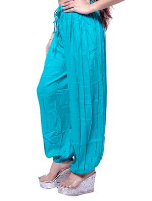 light blue cotton salwar - 12462685 - Standard Image - 2