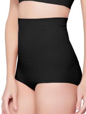 black cotton shaper brief shapewear - 12470006 - Standard Image - 2