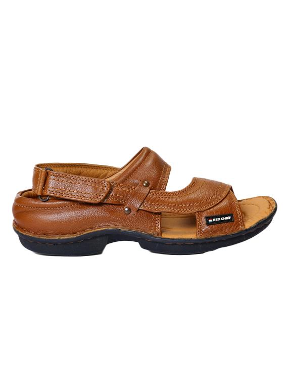 Red Chief Tan Casual Sandals - 12472152 - Zoom Image - 2