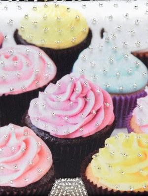 multicoloured cupcakes printed box clutch - 1247588 - Standard Image - 5