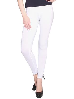 set of 2 multicolored cotton leggings - 12480312 - Standard Image - 5
