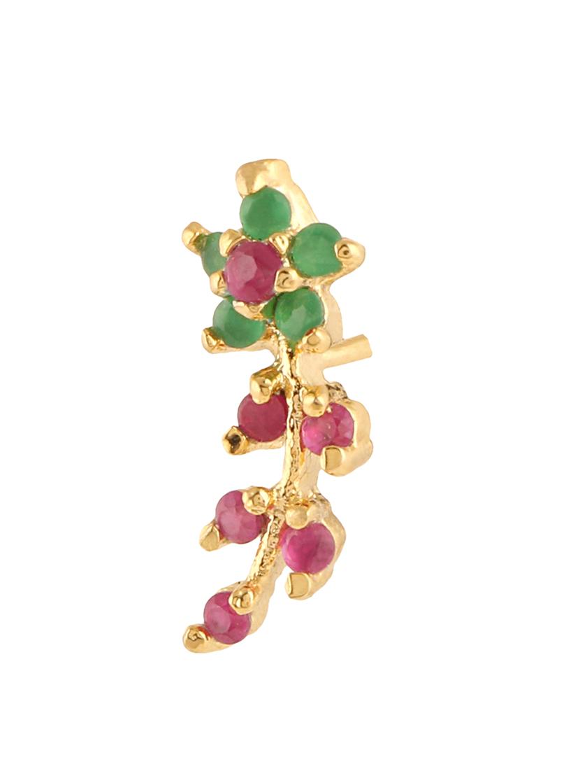 multi gold plated earring - 12482403 - Zoom Image - 2