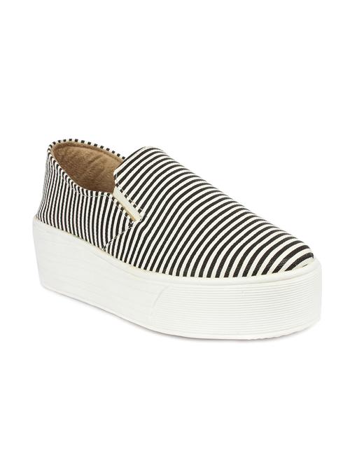 Black plimsolls casual shoe - 12496094 - Very Small Image - 1