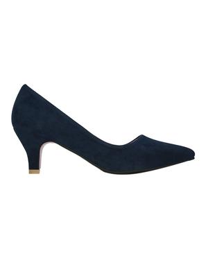 navy suede pump - 12508747 - Standard Image - 2