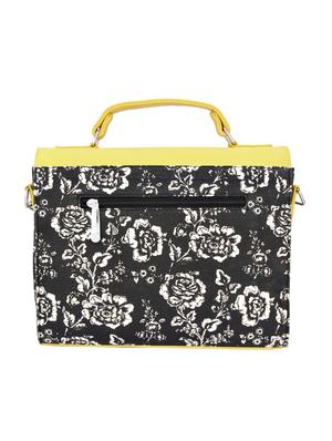 Multi canvas floral printed sling bag - 12562678 - Standard Image - 2