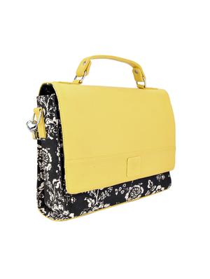 Multi canvas floral printed sling bag - 12562678 - Standard Image - 5