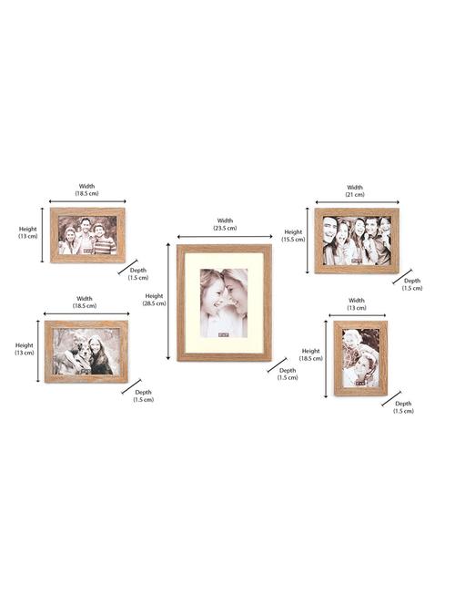 Beige Mdf Frame5 Photoframe - 12581672 - Very Small Image - 1