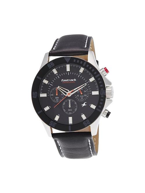 Fastrack Chronograph Black Dial Men's Watch - ND3072SL02 - 12583856 - Standard Image - 1
