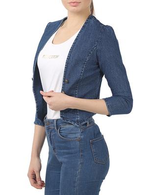 Buttoned detail summer jacket - 12590506 - Standard Image - 2