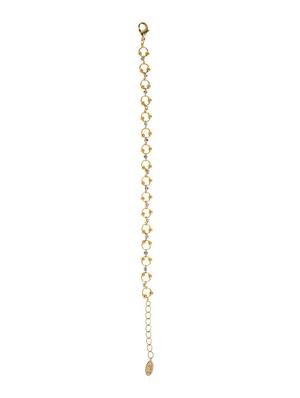 gold metal bracelet - 12674429 - Standard Image - 2