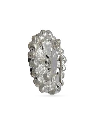 black zinc brooch - 12754929 - Standard Image - 2