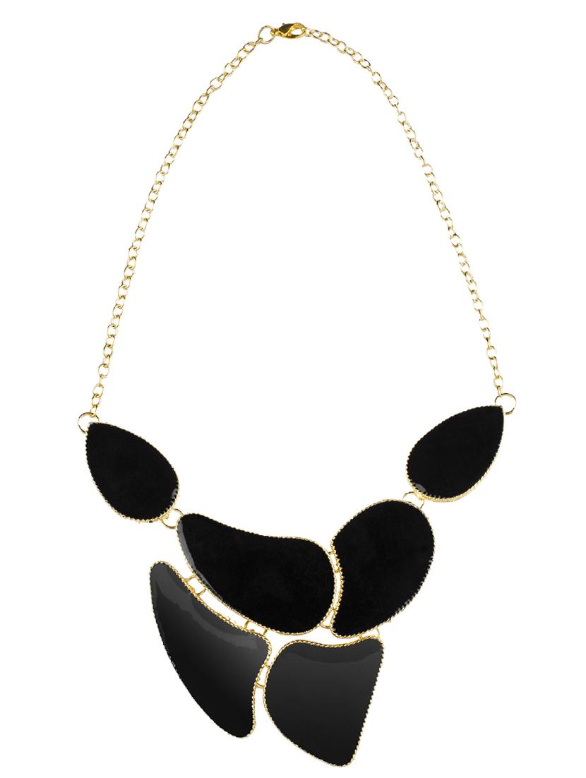 Black Metal Other Necklace - By