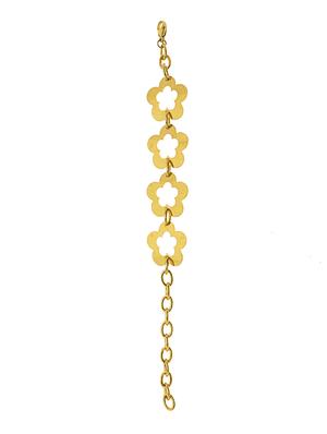 gold metal bracelet - 12773876 - Standard Image - 2