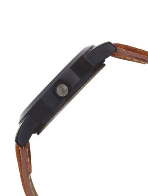 cavalli casual analogue tan leather strap multicolour dial men's watch cw-333 - 12776090 - Standard Image - 2