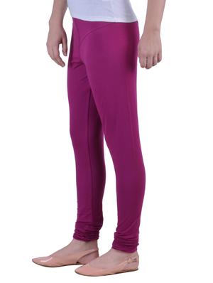 purple cotton leggings - 12780733 - Standard Image - 2