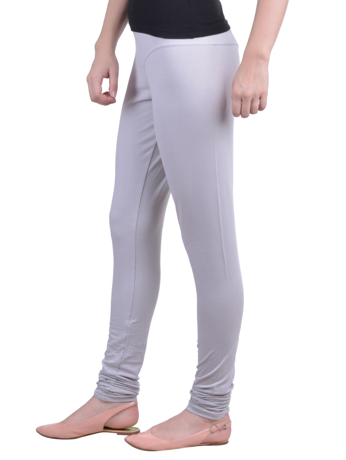 grey cotton leggings - 12780918 - Zoom Image - 2