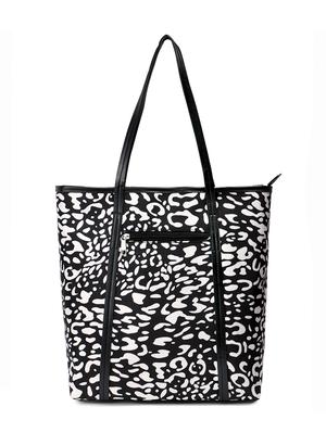 black synthetic leather handbag - 12786240 - Standard Image - 2