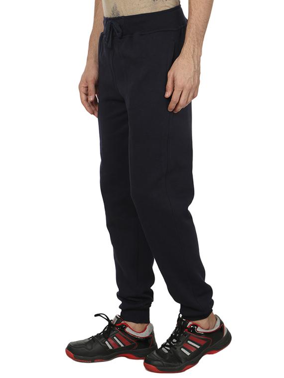 black fleece full length track pant - 12791685 - Zoom Image - 2