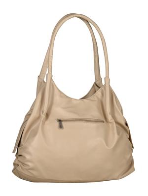 cream leatherette hobo handbag - 12793991 - Standard Image - 2