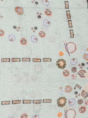 multi colored viscose scarf - 12797980 - Standard Image - 2