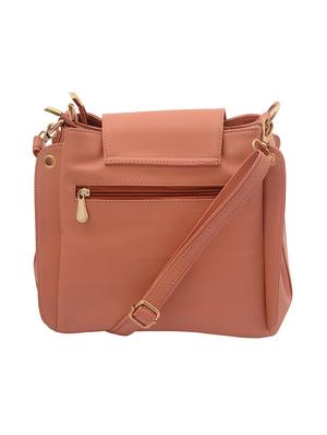 pink leatherette sling bag - 12798319 - Standard Image - 2