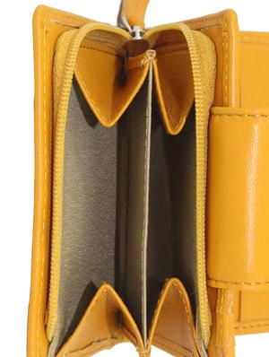 yellow leather wallet - 12814060 - Standard Image - 5